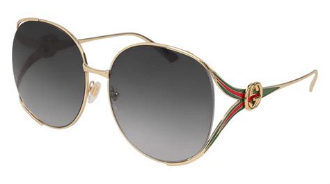 occhiali gucci ggo255s|Gucci™ GG0225S Oval Sunglasses .